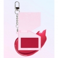 DAISO MERZY Let's Wearing Lip & Cheek Keyring(01 Apple Red) 2.2g
