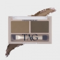 DAISO TAG Powder Brow Kit 3.3g (02 Natural Brown)