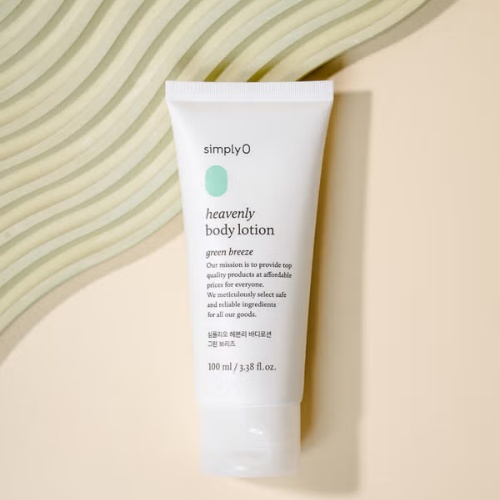 DAISO SimplyO Heavenly Body Lotion 100ml (Green Breeze) 