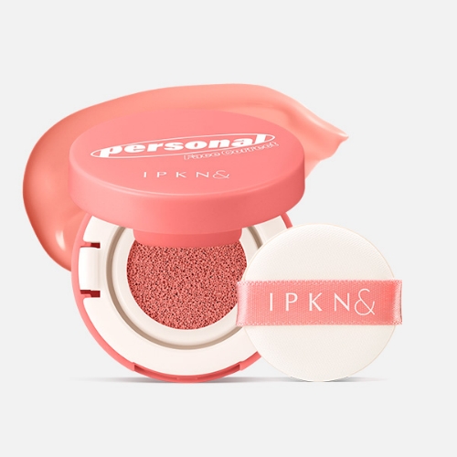 DAISO IPKN Personal Tone Cushion Blusher(Dear Coral)