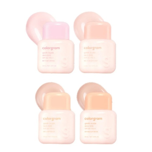colorgram Geek Nude Skin Tint 30ml (4 colors)