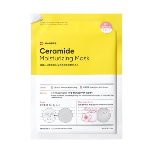 Leaders Ceramide Moisturizing Mask 30ml (10 Sheets)