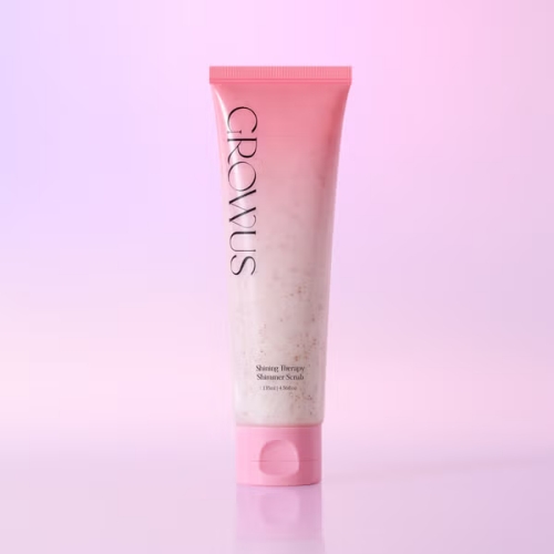 DAISO GROWUS Shining Therapy Shimmer Body Scrub 135ml