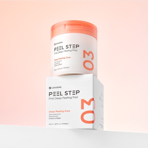 Leaders Pealstep PHA Deep Peeling Pad 215ml (70 Pads)