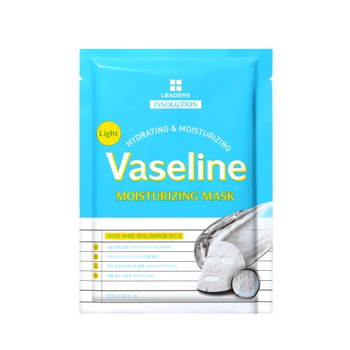 Leaders Insolution Light Vaseline Moisturizing Mask 25ml (10 Sheets)