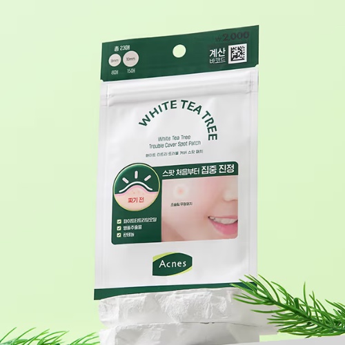 DAISO Acnes White Tea Tree Trouble Cover Spot Patch (23 Patches)
