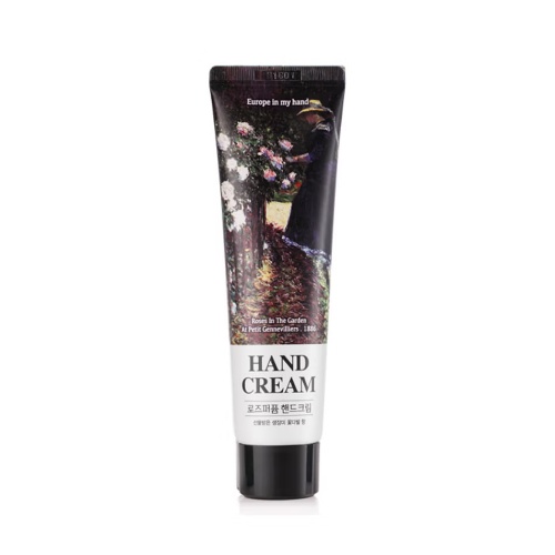 DAISO Kwailnara Europe in My Hand Hand Cream 60g (Rose Perfume Monet Edition)