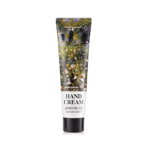 DAISO Kwailnara Europe in My Hand Hand Cream 60g (Blackberry Monet Edition)