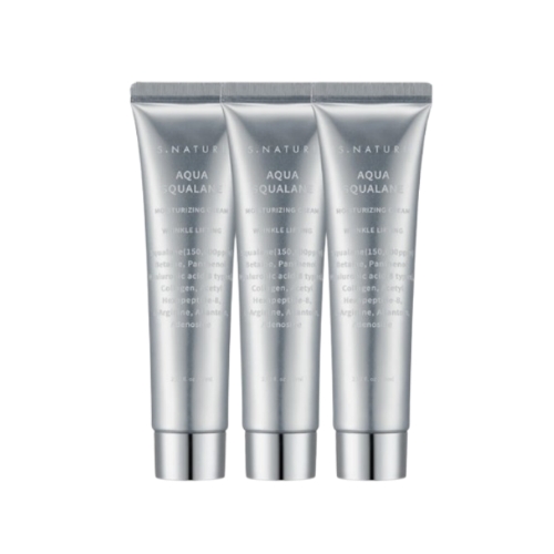 S.NATURE Aqua Squalane Moisturizing Cream 60ml Triple Pack