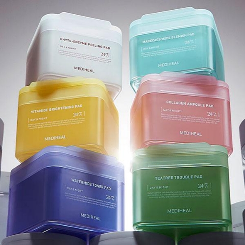 MEDIHEAL Toner Pad 100+100 Pads Double Pack (7types)