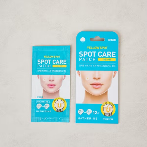 DAISO Hatherine Acne Spot Care Patch 24pcs #Yellow Spot