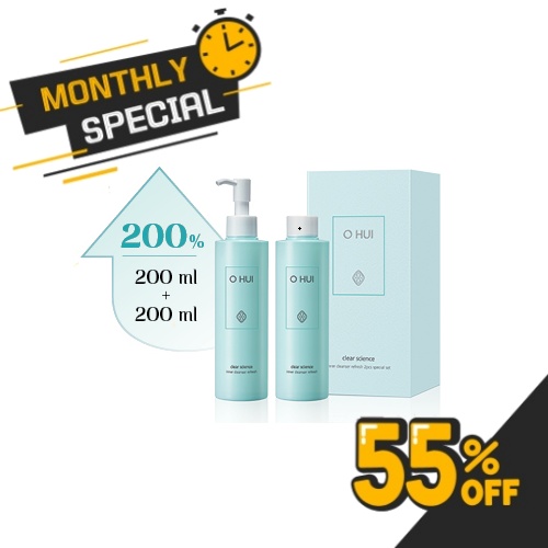 OHUI Clear Science Inner Cleanser Refresh Double Edition