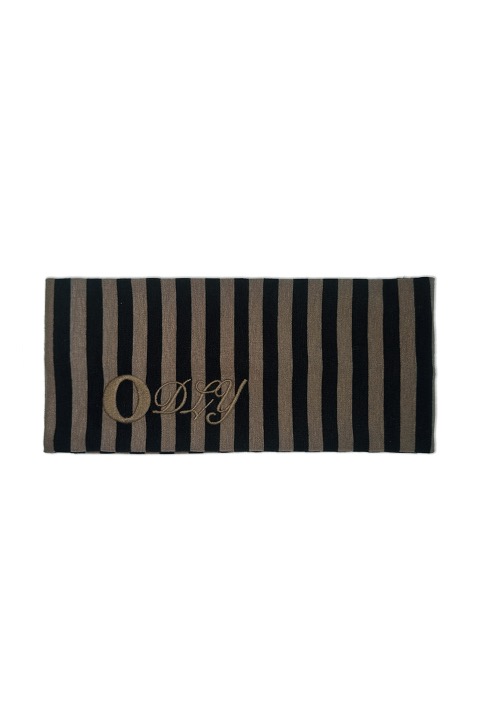 Curve Stripe Headband, Blackout