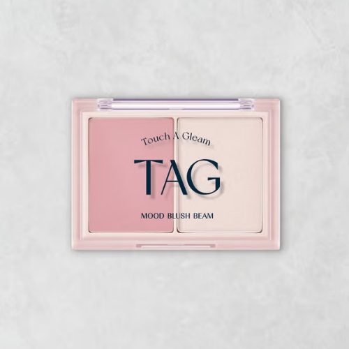 DAISO TAG Mood Blush Beam 9g (02 Fair Mauve)