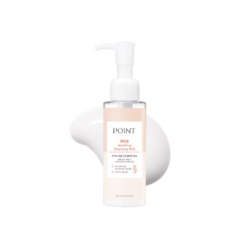 DAISO POINT Rice Smoothing Cleansing Milk 140ml