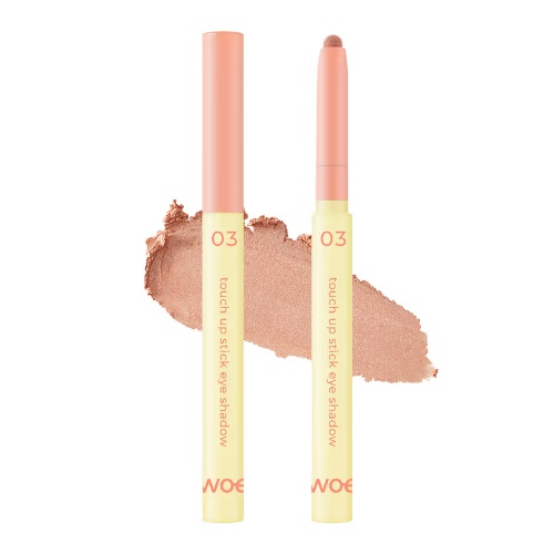 DAISO Twoedit By LUNA Touch Up Stick Eyeshadow 0.57g (03 Peach Coral)