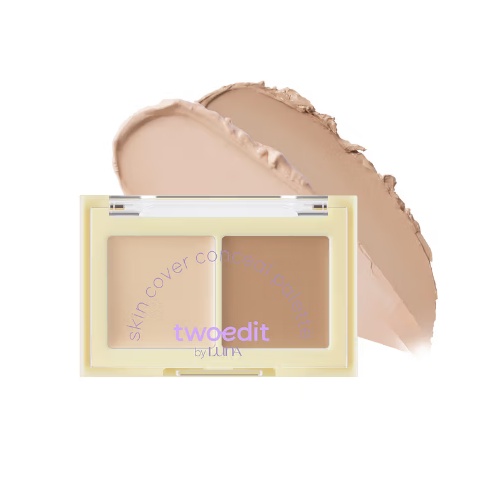 DAISO Twoedit By LUNA Skin Cover Concealer Palette 3g (01 Tone Cover)