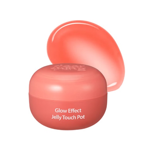 DAISO Milk Touch Dear Thing Glow Effect Jelly Touch Pot 5g (01 Peach Bunny)