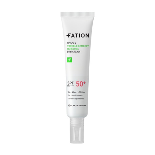 FATION Nosca9 Trouble Comfort Moisture Sun Cream 40ml SPF50+ / PA++++