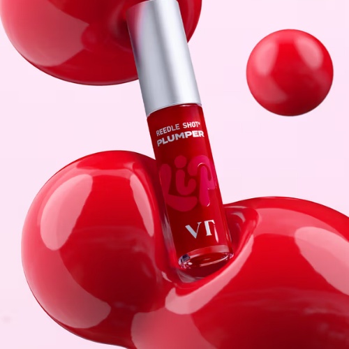 DAISO VT Reedle Shot Essence Lip Plumper 4ml [02 Pure Red]