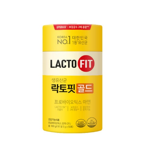 LACTOFIT ProBiotics Gold 50 Sticks