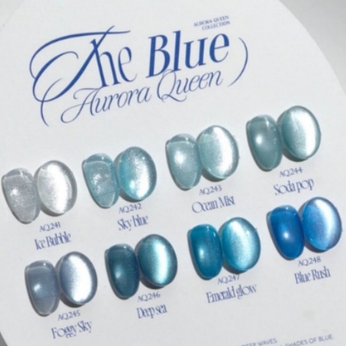 AURORA QUEEN The Blue Collection Magnetic Gel Single {9ml × 1pc}