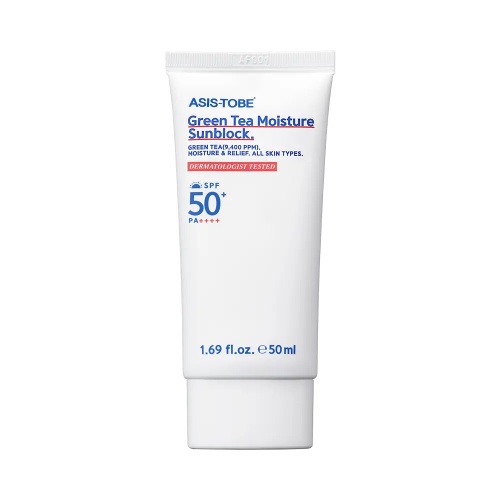ASIS-TOBE Green Tea Moisture Sunblock SPF50+ PA++++ 50ml