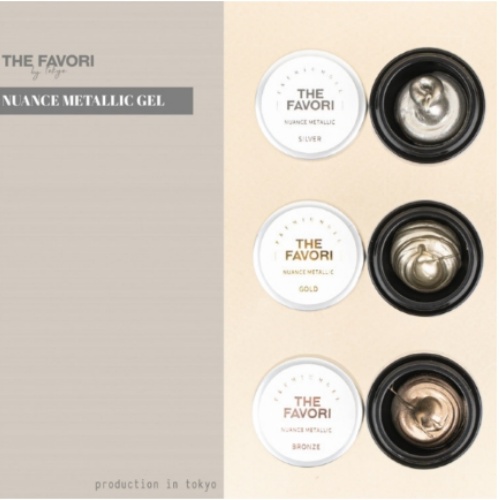 The Favori Nuance Metallic Art Gel