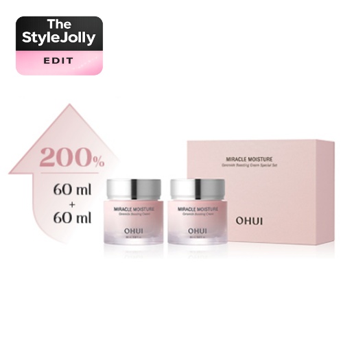OHUI Miracle Moisture Ceramide Boosting Cream Duo Special