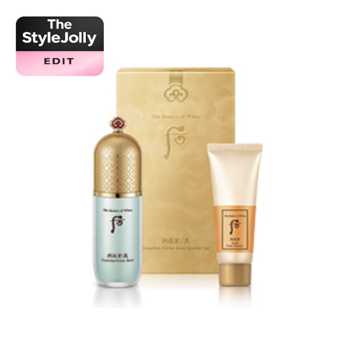 THE WHOO Gongjinhyang:Mi Essential Primer Base Special Set (2items Set)