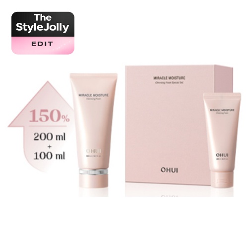 OHUI Miracle Moisture Cleansing Foam Special Set
