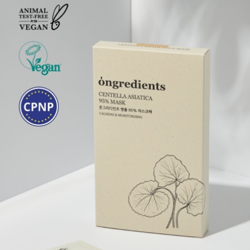 ongredients Centella 95% Mask Pack (5 Sheets Set)