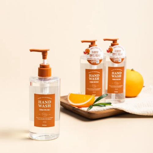 DAISO Oriox Perfume Hand Wash (Grapefruit Scent) 350ml