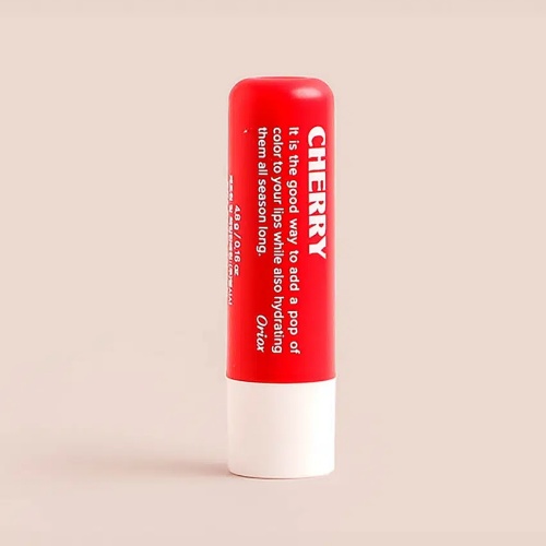 DAISO Oriox Color Lip Balm (Cherry) 4.8g