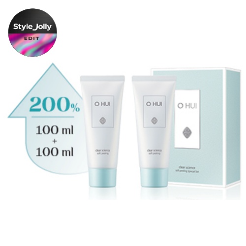 OHUI Clear Science Soft Peeling Duo Edition