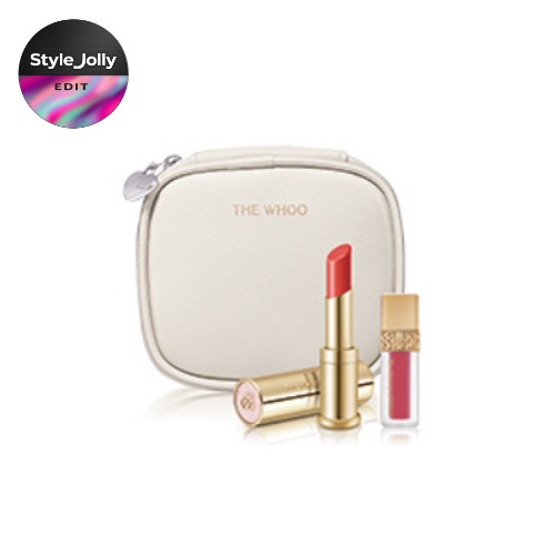 THE WHOO Gongjinhyang Mi Glow Lip Balm Special Set #Orange