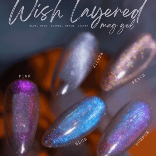 BLANC BLANC Of Course Wish Layered Magnetic Gel 5 Colors Set
