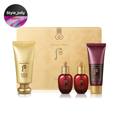 THE WHOO Gongjinhyang Mi Luxury BB Cream Special Set (4items Set)