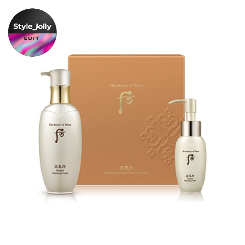 THE WHOO Cheongidan Radiant Cleansing Foam Special Set (2items Set)