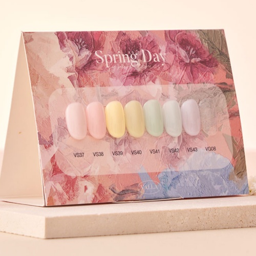VALLA Spring Day 8 Set Syrup Glitter Gel Nail