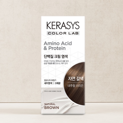 DAISO KERASYS Protein Cream Dye Natural Brown