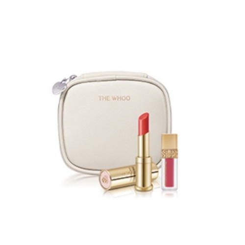THE WHOO Gongjinhyang Mi Glow Lip Balm Special Set #Orange
