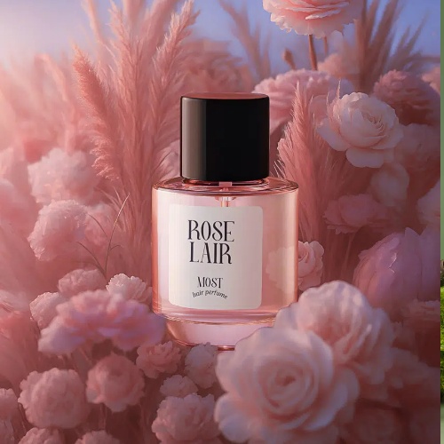 DAISO DAILY COMMA Most Hair Perfume 30ml (Rose Lair)