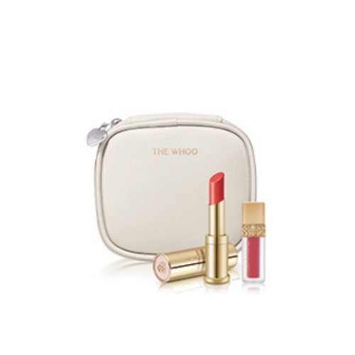 THE WHOO Gongjinhyang Mi Glow Lip Balm Special Set #Royal Red
