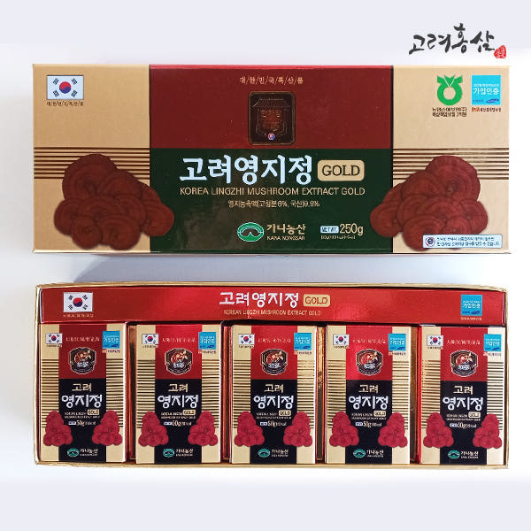 Korean Lingzhi Mushroom Extract Gold 250g