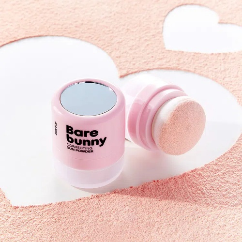 DAISO Edit.B Bare Bunny Correcting Sun Powder 5g (No.1 Pink Beige)