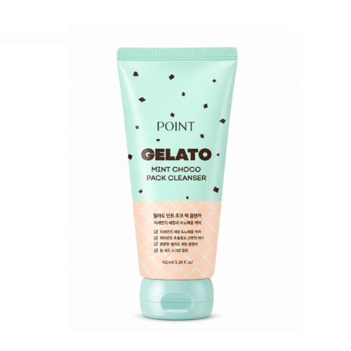 DAISO POINT Gelato Mint Choco Pack Cleanser 100ml