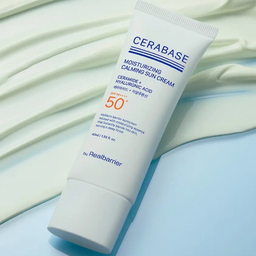 DAISO by RealBarrier Cera Base Moisturizing Calming Sunscreen 40ml