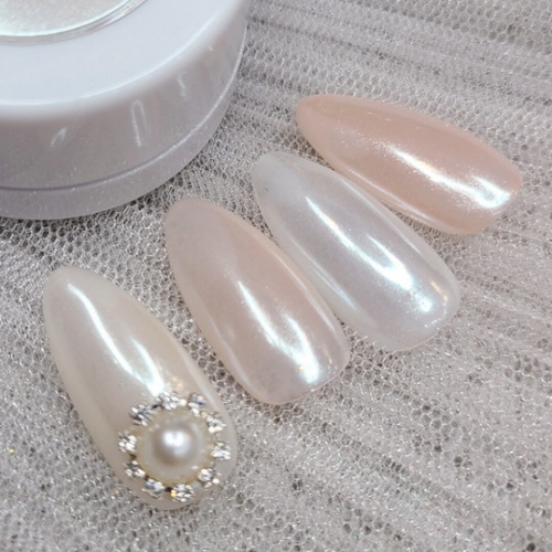 BONNIEBEE NAIL Pearl Powder – Pure White 1g