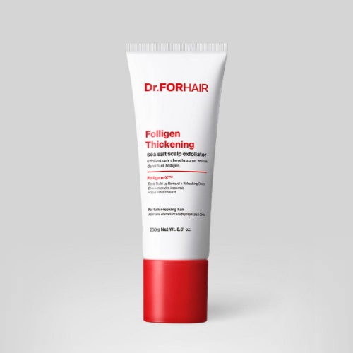 Dr.FORHAIR Folligen Thickening Sea Salt Scalp Exfoliator 250g